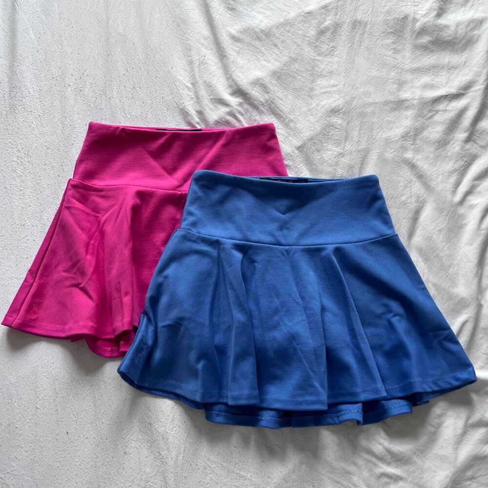 NWOT Polo Ralph Lauren Girls Cotton Flounced Ponte Skort - Picture 7 of 7